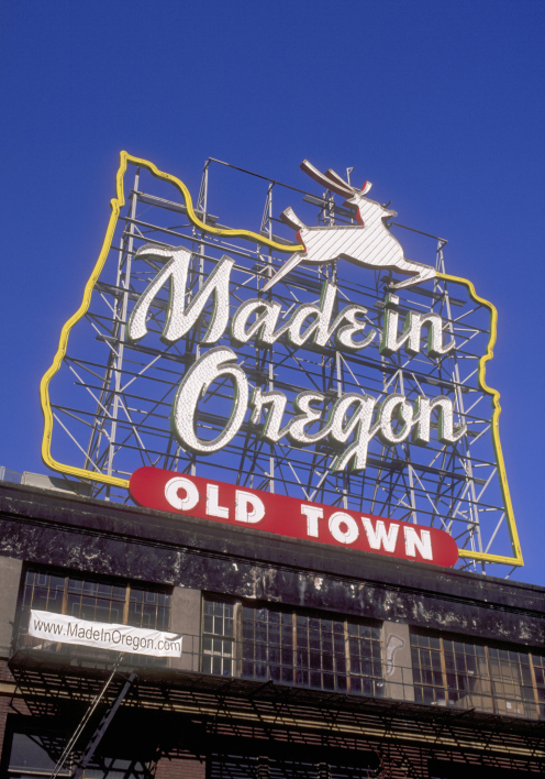 Made in Oregon sign - Portland, OR